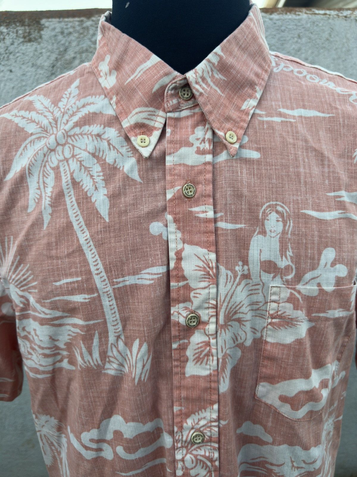 Reyn Spooner Reyn Spooner Tailored Fit Orange Miyasaki Japan Men's XL Size US XL / EU 56 / 4 - 3 Thumbnail