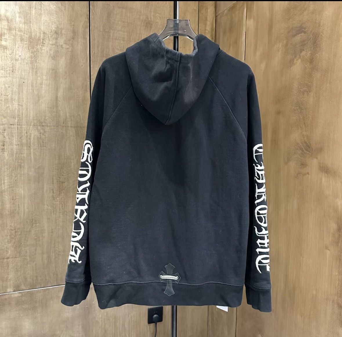 Chrome Hearts CHROME HEARTS Size L Sanskrit embroidered black hoodie xy Size US L / EU 52-54 / 3 - 6 Thumbnail
