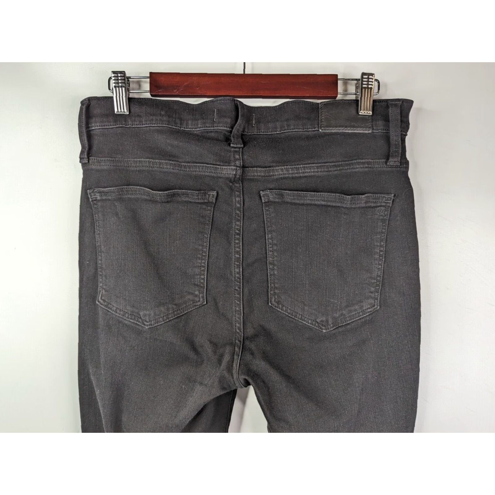 Madewell MADewell Roadtripper Jeans Bennett Black Women's SIZE 31 Skinny G7392 Size 24" / US 00 / IT 34 - 5 Thumbnail