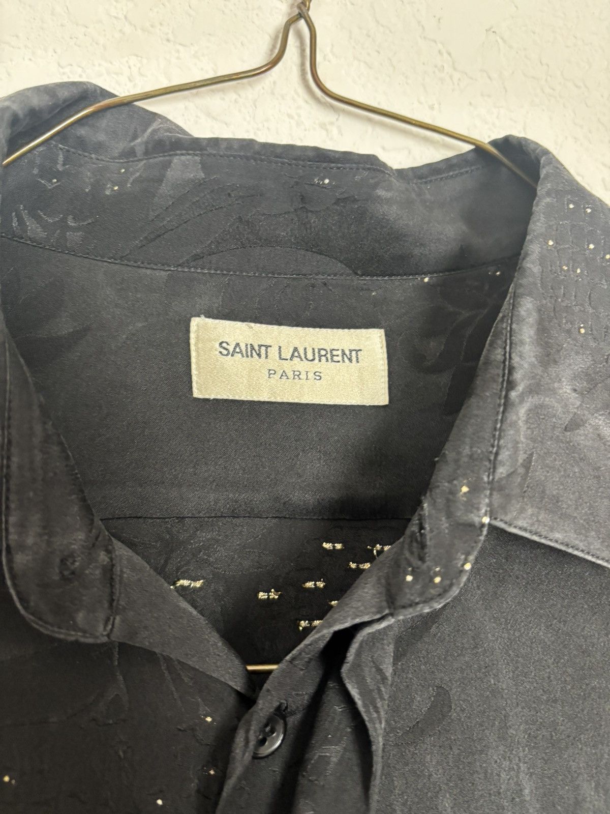 Saint Laurent Paris Saint Laurent Paris Pineapple Shirt Size US M / EU 48-50 / 2 - 3 Thumbnail
