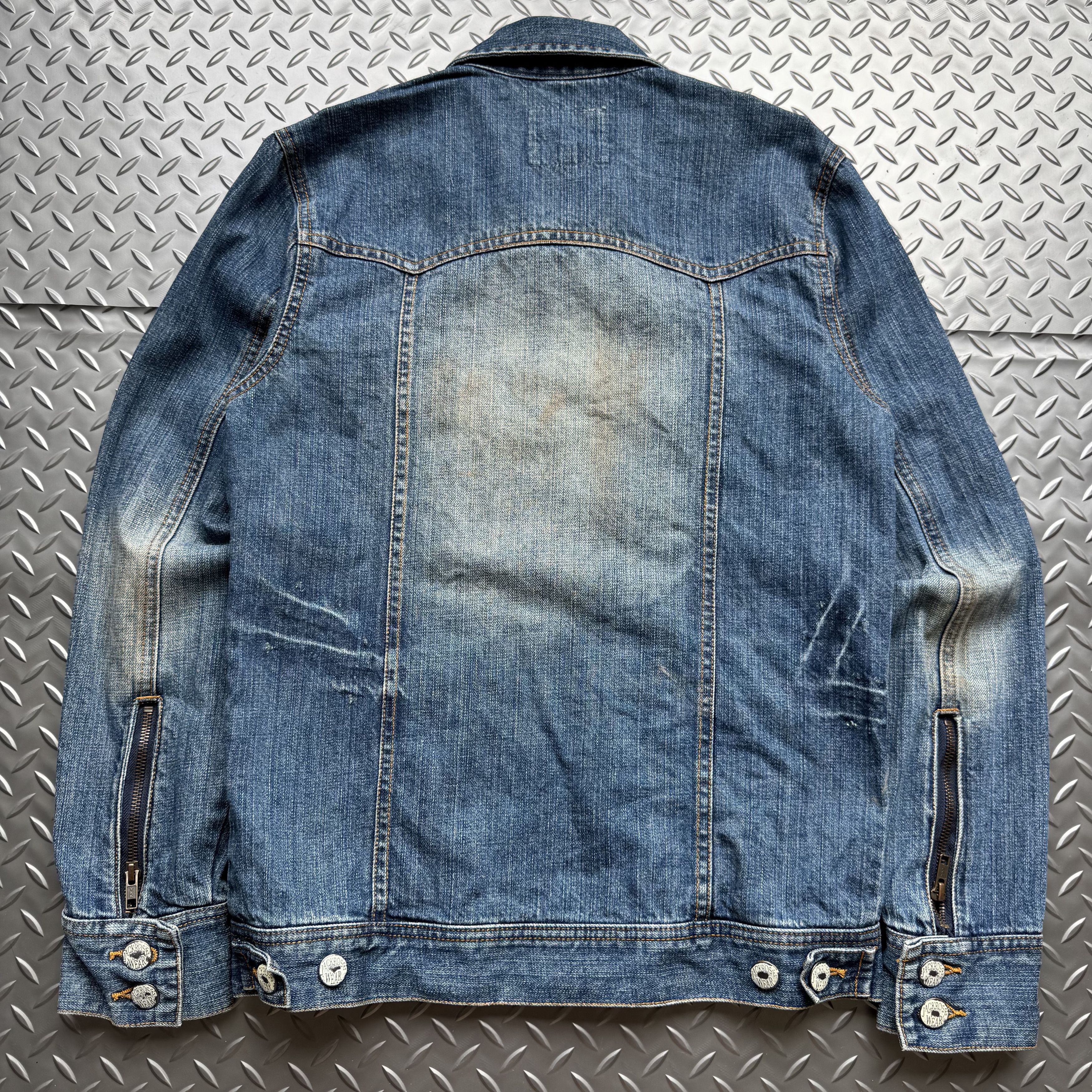 If Six Was Nine Jackrose Archive Denim Jacket Size US XL / EU 56 / 4 - 8 Thumbnail