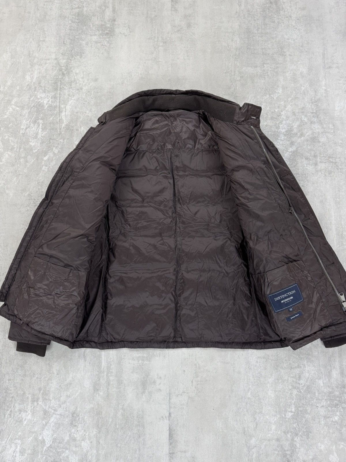 McGregor Distinction McGregor Down Jacket Mens Brown Puffer Size M-L Size US L / EU 52-54 / 3 - 3 Thumbnail