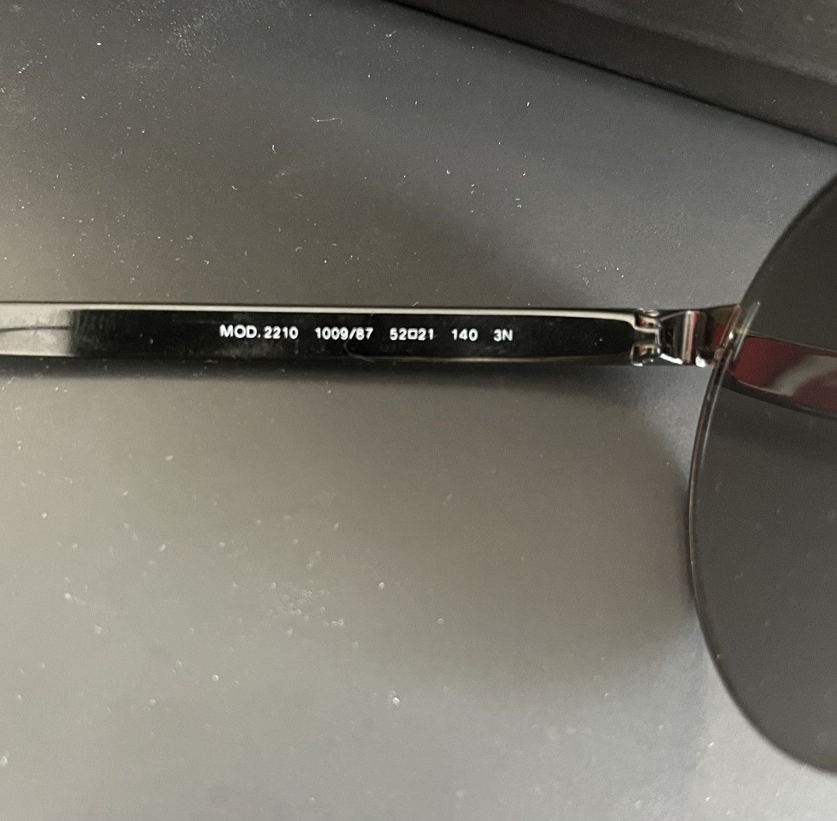 Versace Versace black round sunglasses Size ONE SIZE - 10 Thumbnail
