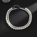 Jewelry Double Layered Big Pearl Necklace Size ONE SIZE - 2 Thumbnail