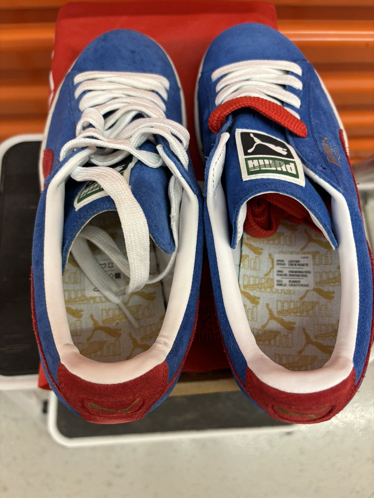 Puma × Vintage ***FINAL DROP***RARE BRAND NEW PUMA SUEDE LOW 9 Size US 9 / EU 42 - 7 Thumbnail