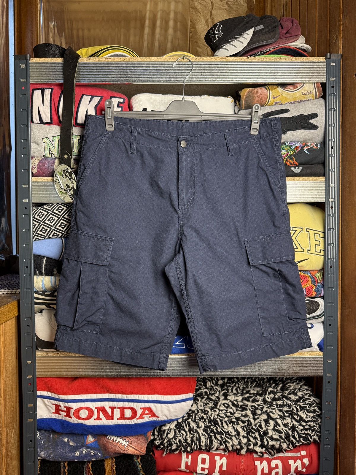Carhartt Carhartt regular cargo shorts multipocket hype Y2K Size US 36 / EU 52 - 2 Thumbnail