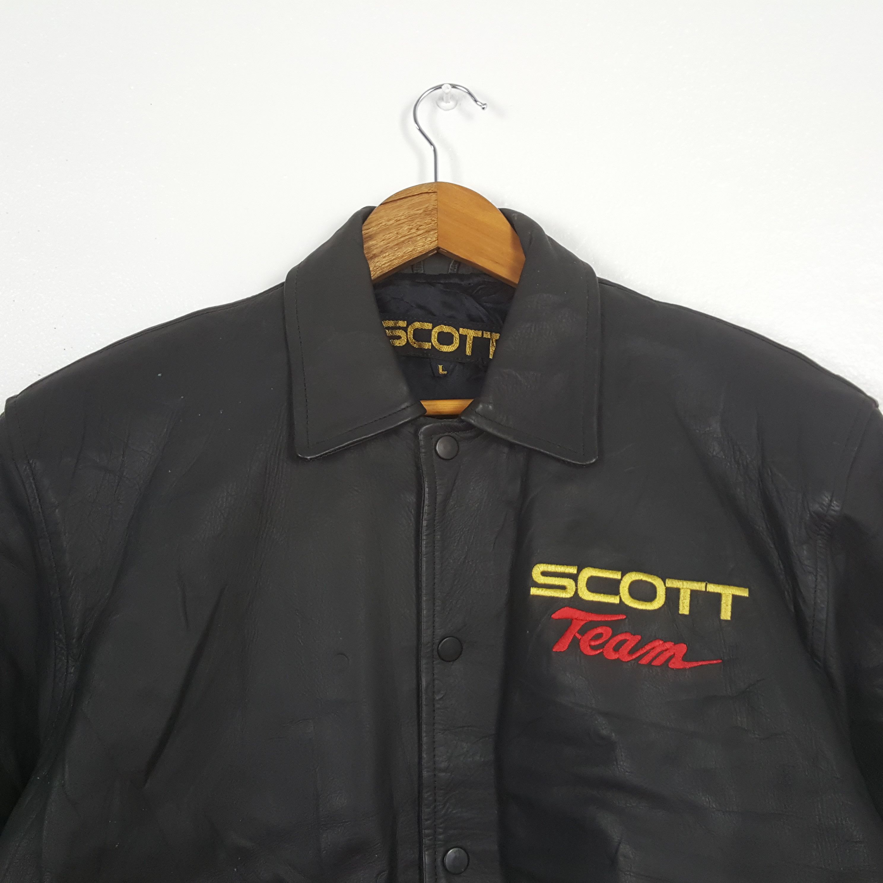 Japanese Brand Vintage Scott Team Motorsport Racing Jacket C305N6 Size US L / EU 52-54 / 3 - 4 Thumbnail