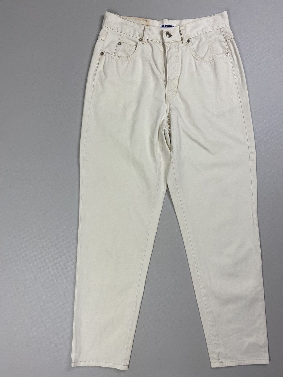 Jil Sander Jil Sander vintage ladies high rise jeans pants size 38 Size 26" / US 2 / IT 38 - 2 Thumbnail