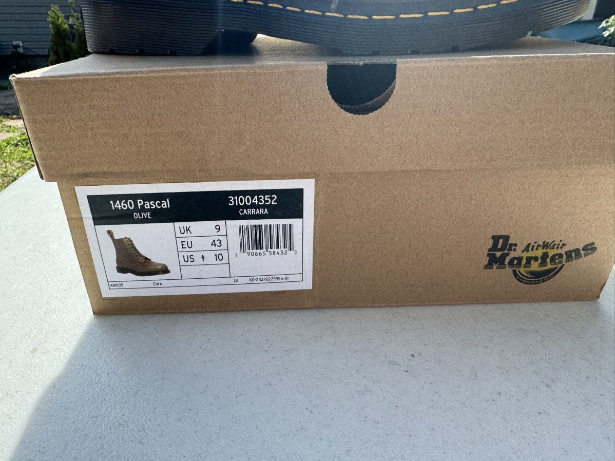 Dr. Martens Olive Doc Marten’s 1460 Pascal Boot Size US 10 / EU 43 - 5 Thumbnail