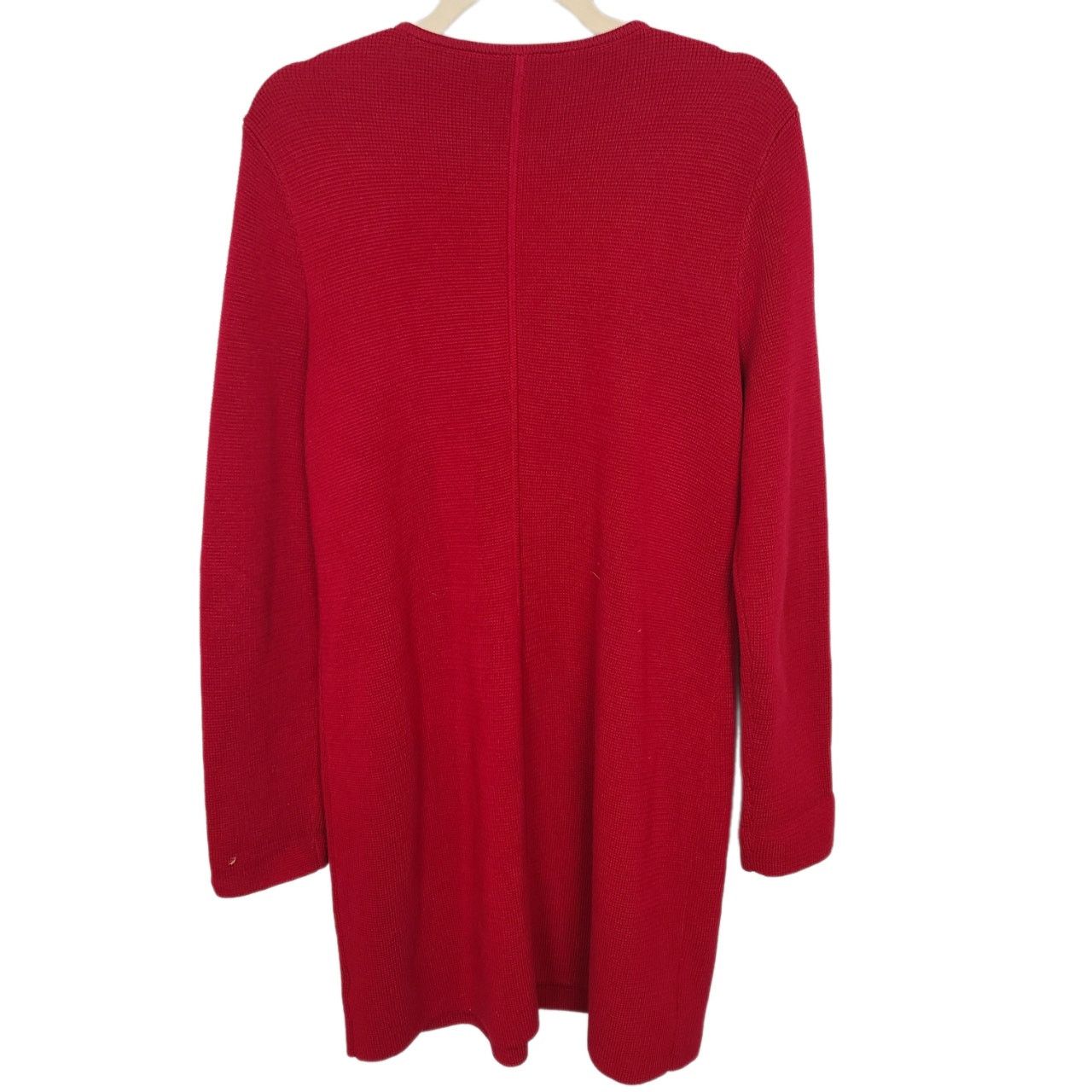 Robert Talbott Talbots Womens Full Zip Long Cardigan Sweater Jacket Size L Size L / US 10 / IT 46 - 8 Thumbnail