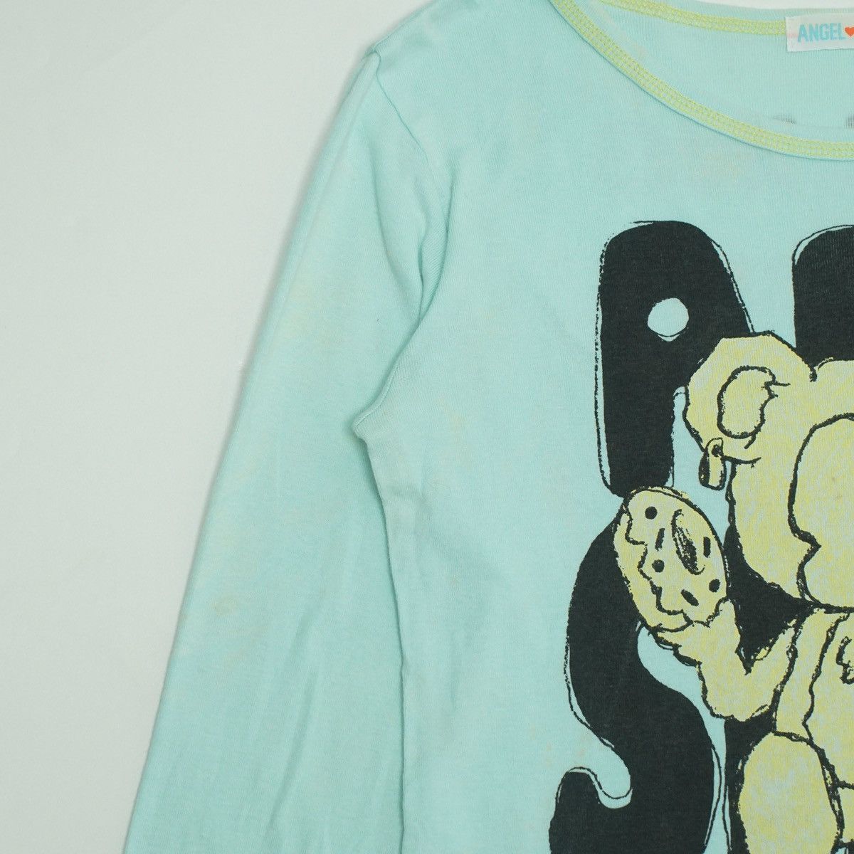 Angel Blue *NoTariff 2000s Angel Blue LS Tee Size L / US 10 / IT 46 - 3 Thumbnail