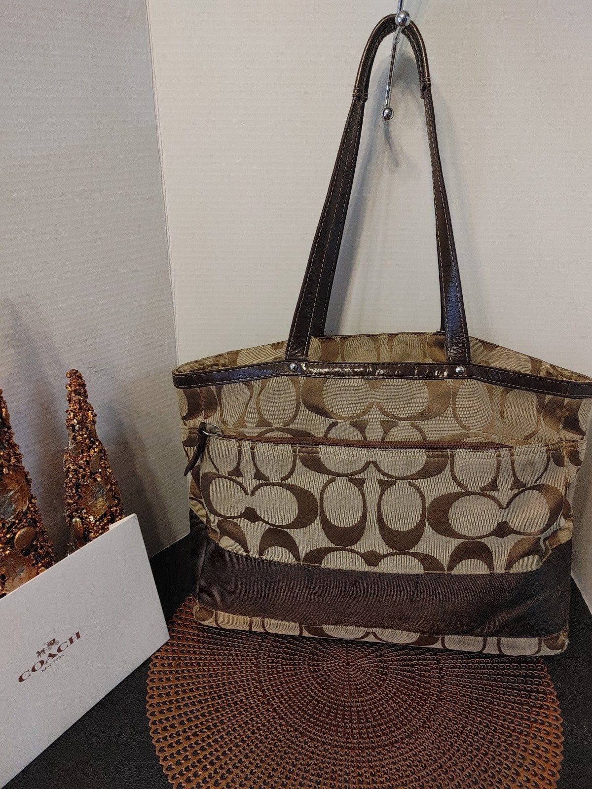 Coach Coach Signature Jacquard F15188 Size ONE SIZE - 2 Thumbnail