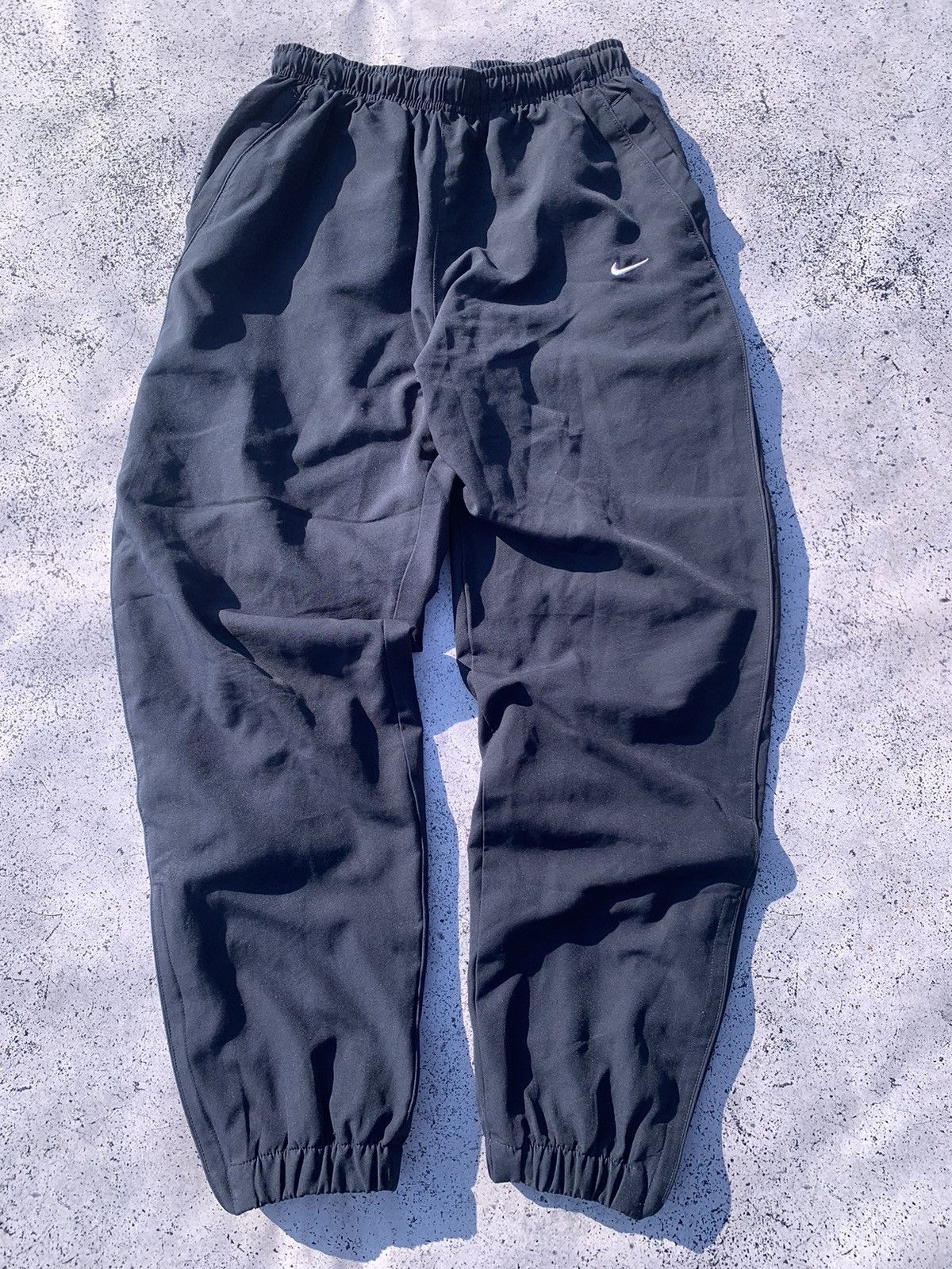 Nike Nike Y2K Vintage Mens Pants Drill style swoosh track pants | Grailed