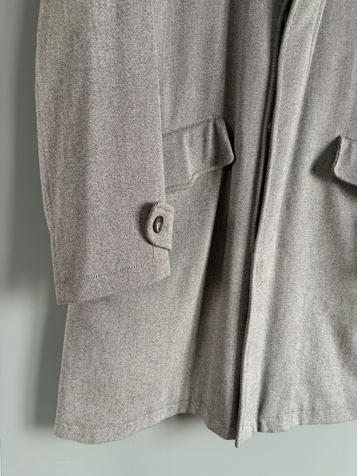 Luciano Barbera Luciano Barbera Luxury Wool Beige Coat Size US M / EU 48-50 / 2 - 8 Thumbnail