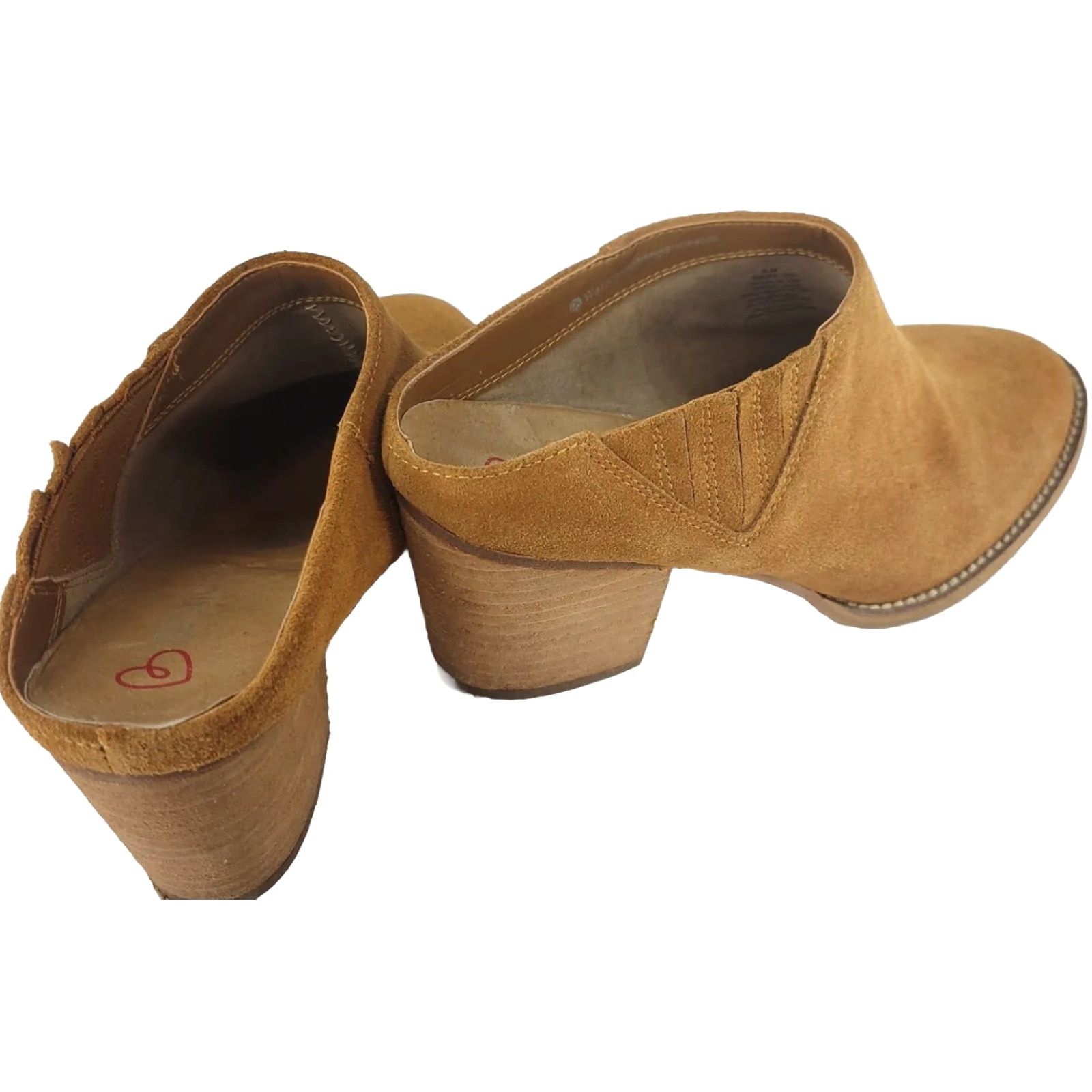 Blondo Blondo NORWICH Mule Waterproof Suede Block Heel Brown Women's Size 8M Boot Look Size US 8 / IT 38 - 4 Thumbnail