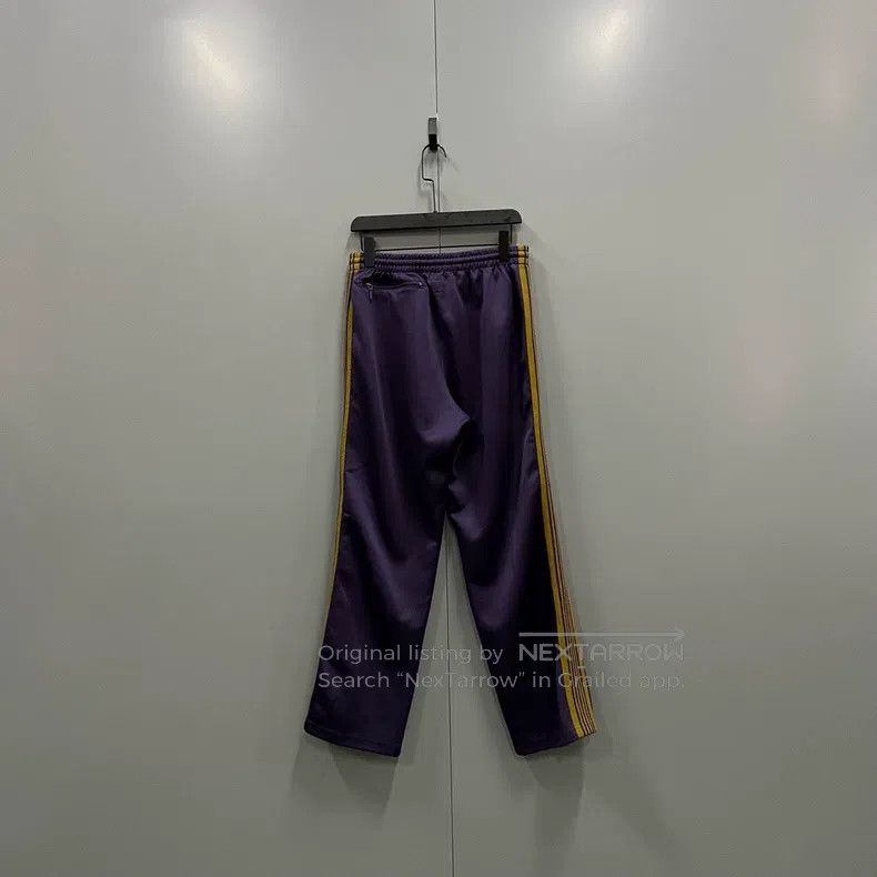 Needles Needles size M Purple striped elastic straight-leg pants Size US 34 / EU 50 - 1 Thumbnail