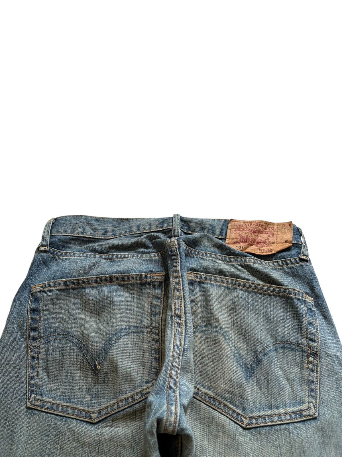 Levi's Vintage 90s Levis 501 Mud Wash Loose Baggy Jeans Size US 32 / EU 48 - 8 Thumbnail