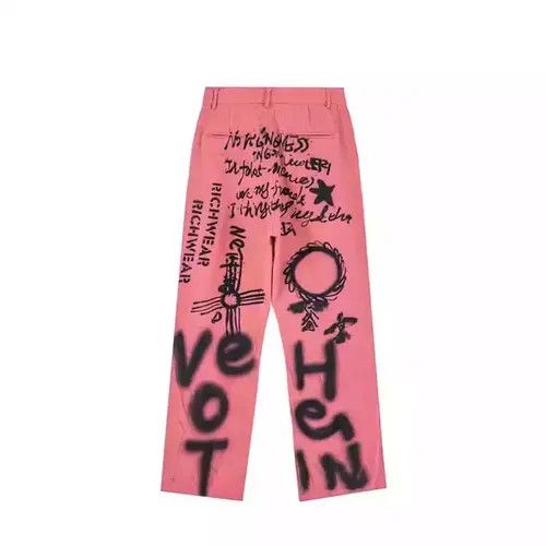 Japanese Brand × Vintage Punk streetwear pants Size US 32 / EU 48 - 1 Thumbnail