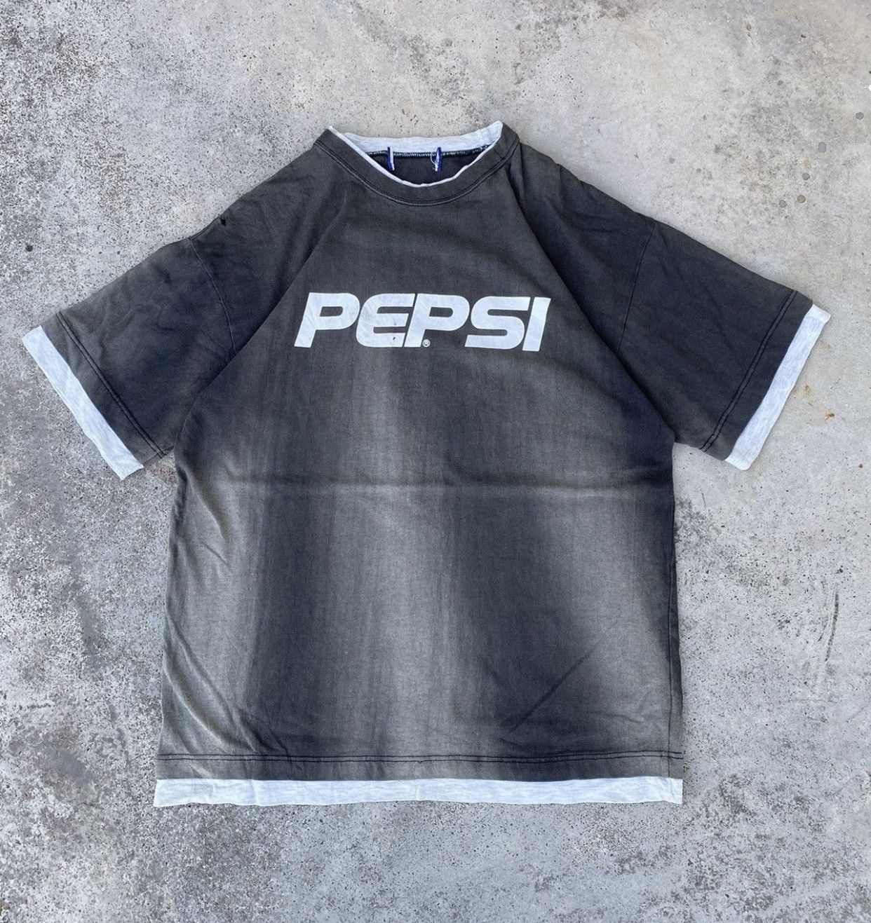 Pepsi Sun Faded Pepsi Spell Out Ifsixwasnine Grunge Tees Size US L / EU 52-54 / 3 - 1 Thumbnail