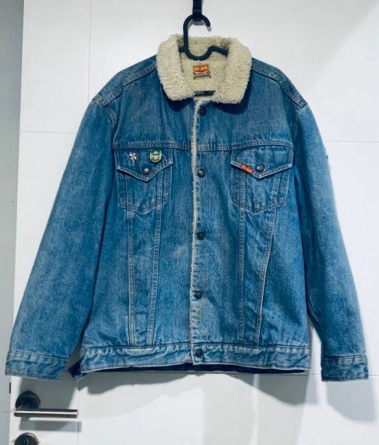 Big John Jacket Sherpa Jeans Big John Size US XL / EU 56 / 4 - 1 Thumbnail