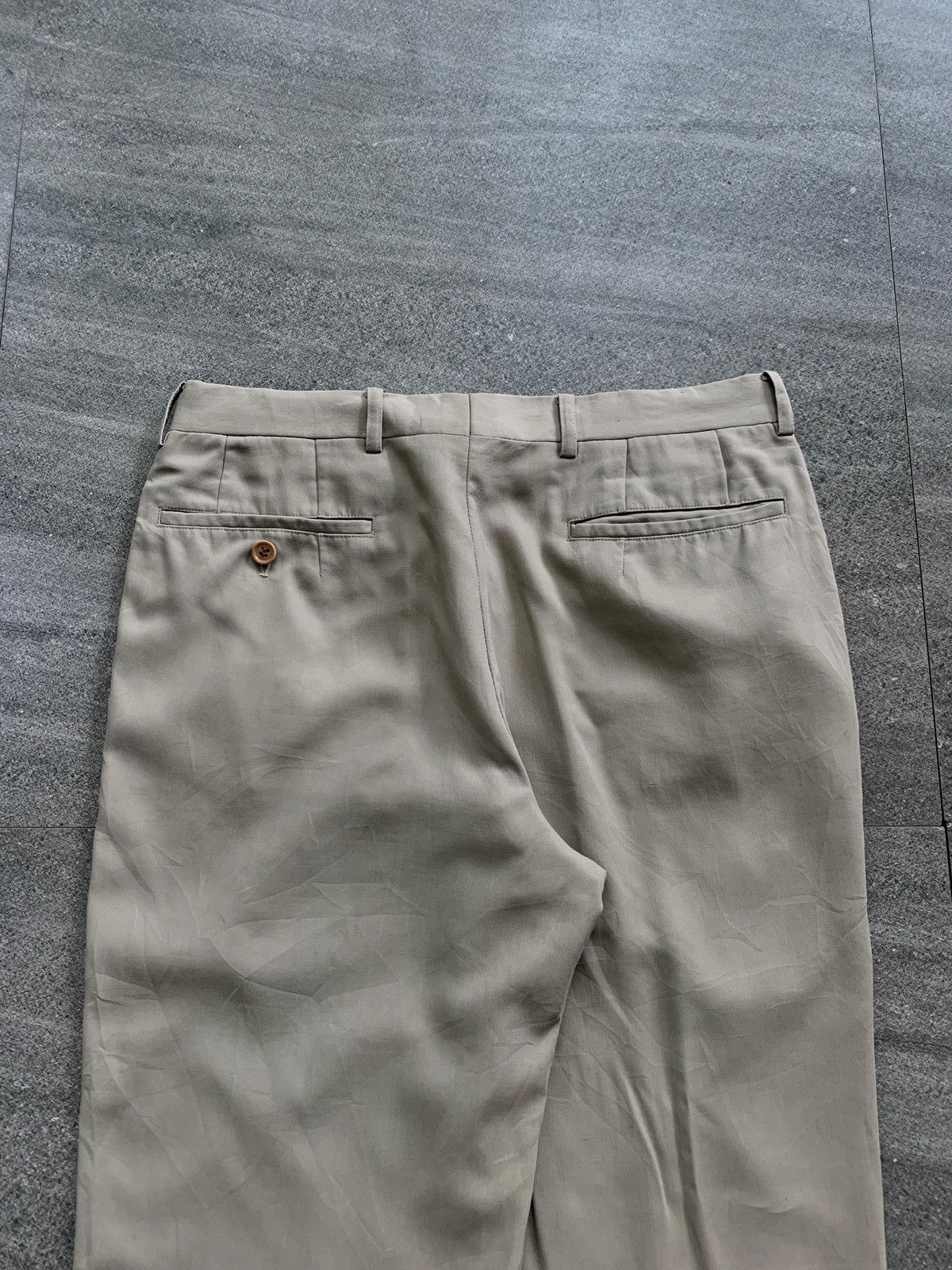 Yohji Yamamoto FREE TAX! AAR Wool Straight Trousers Size US 30 / EU 46 - 8 Thumbnail