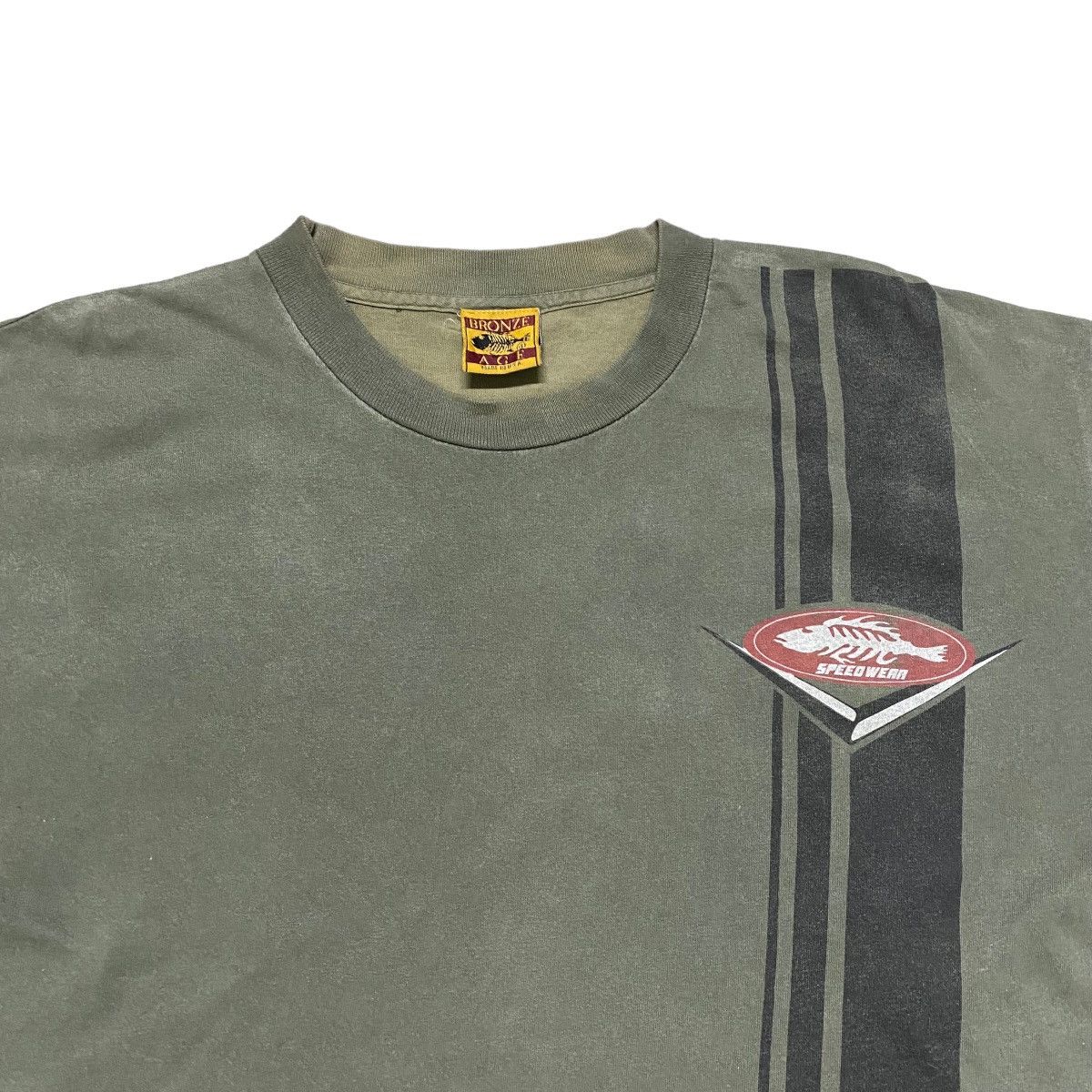 Vintage Vintage 90s Bronze Age Shirt Sunfaded Size US XL / EU 56 / 4 - 3 Thumbnail