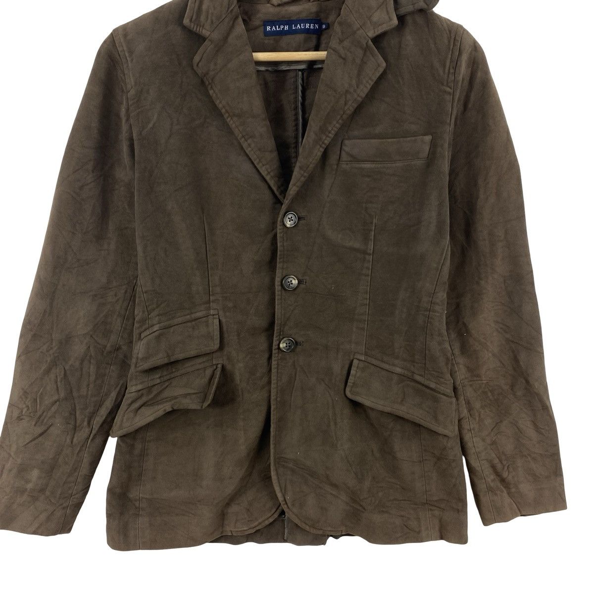 Polo Ralph Lauren Vintage RALPH LAUREN Suede Style Blazer Jacket Casual Size XS / US 0-2 / IT 36-38 - 6 Thumbnail