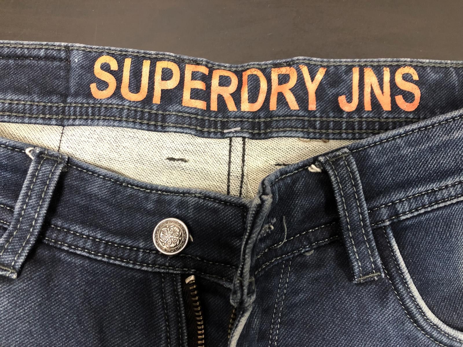Superdry Superdry Men's Vintage Jeans - Blue Denim Size US 32 / EU 48 - 7 Thumbnail