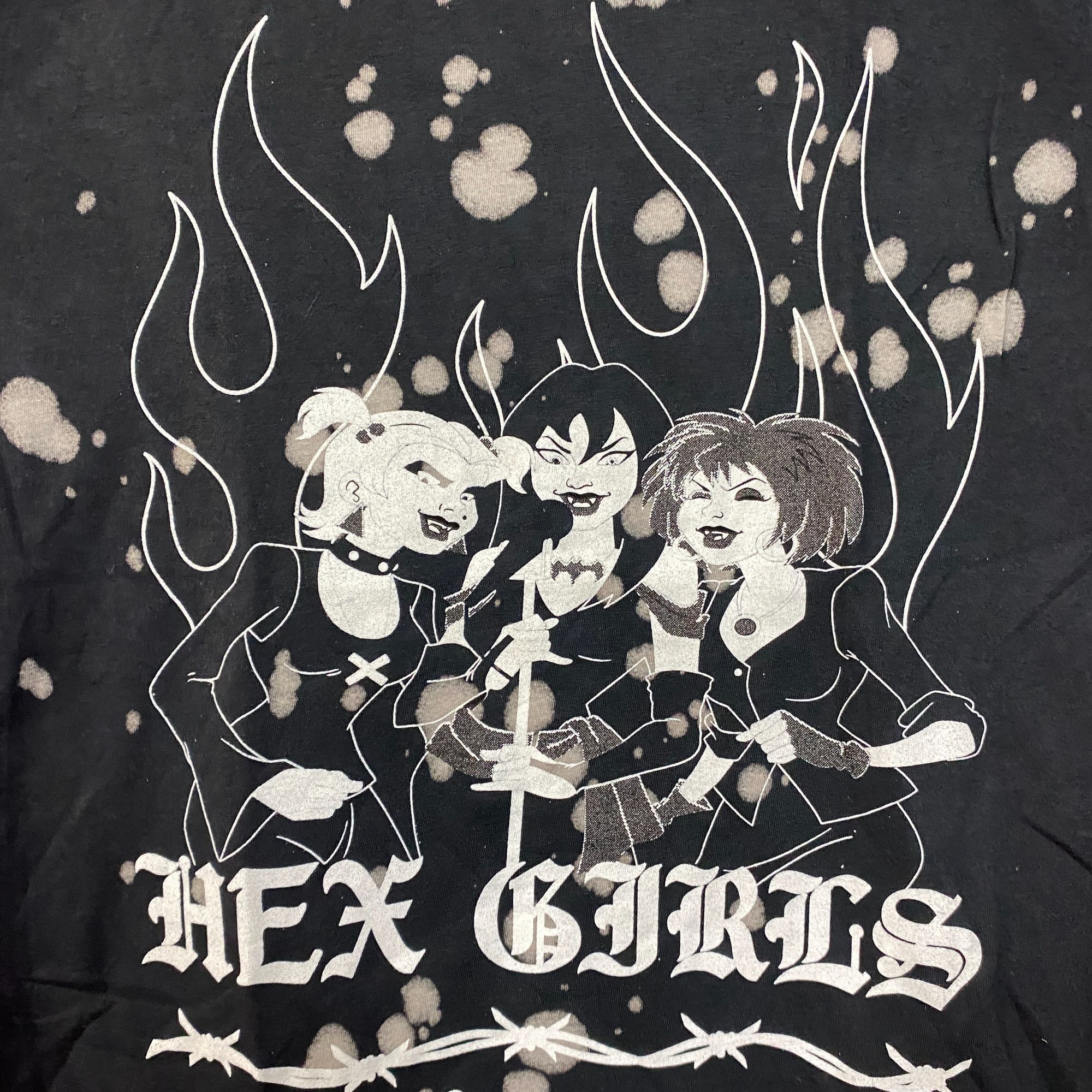 Other Scooby-Doo Hex Girls Bleach Wash T-Shirt Small Size US S / EU 44-46 / 1 - 2 Thumbnail