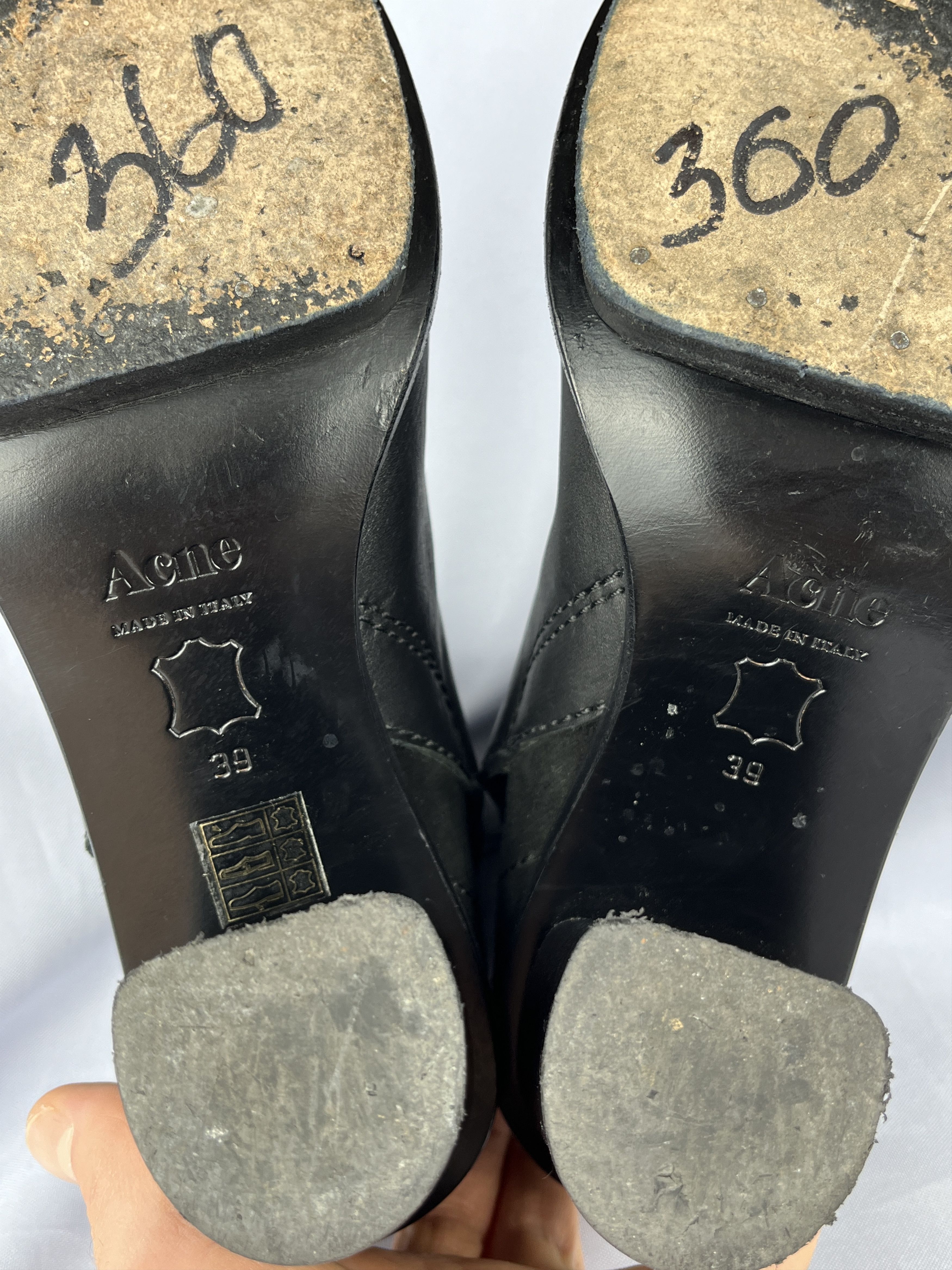 Acne Studios ACNE Heels Leather Belt Boots Size EU 39 / UK 6 / US 9 Size US 9 / IT 39 - 17 Thumbnail