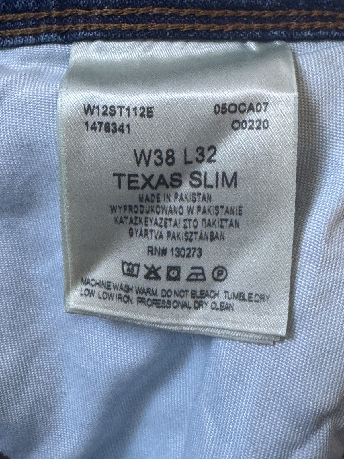 Wrangler Wrangler texas slim jeans Size US 38 / EU 54 - 8 Thumbnail