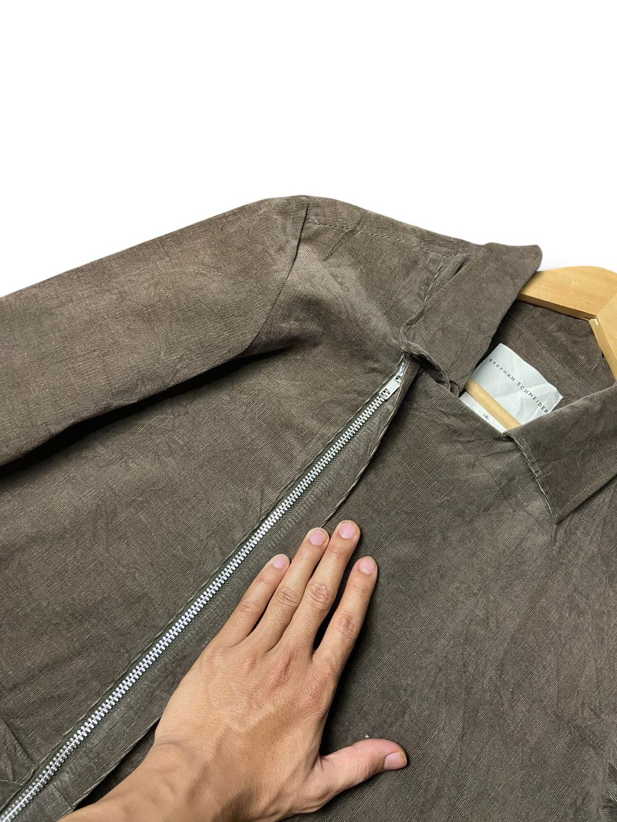 Stephan Schneider Stephan Schneider Hidden Zip Corduroy Jacket (149) Size US XXS / EU 40 - 5 Thumbnail