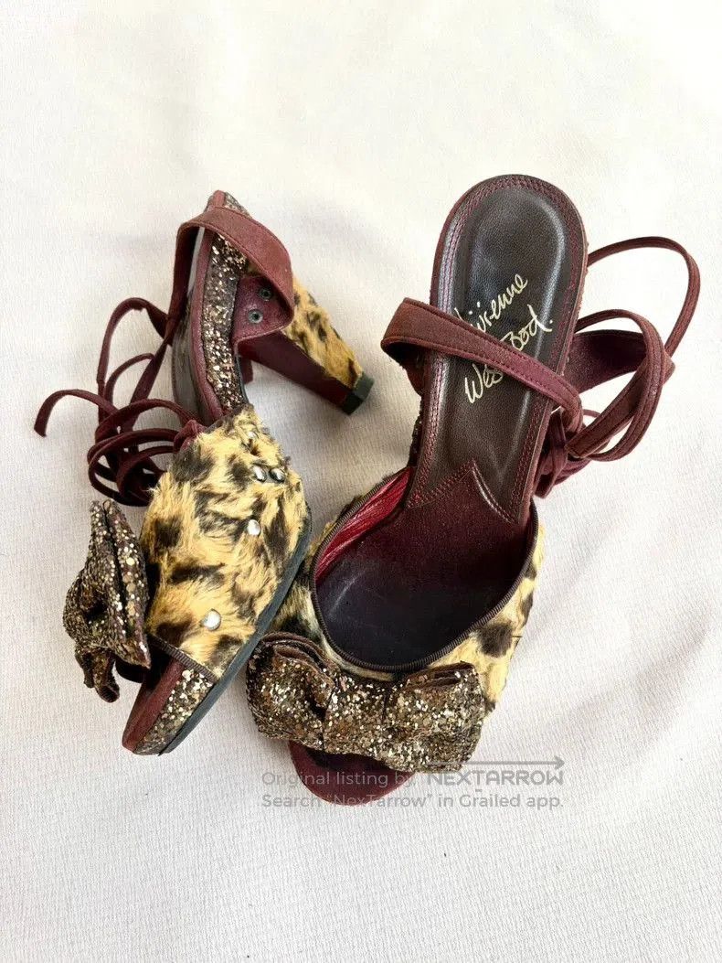 Vivienne Westwood Vivienne Westwood Leopard Studded Heels. Size US 8 / EU 41 - 2 Thumbnail