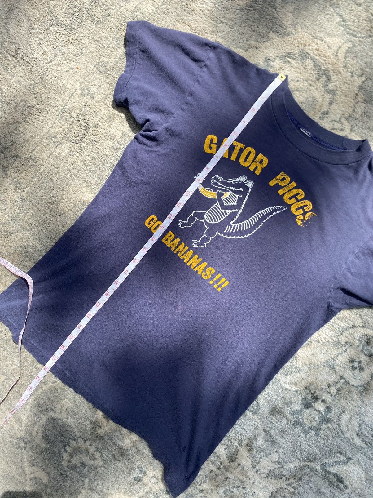 Other True Vintage 80’s Single Stitch Navy Gator Graphic Tee Small Size US S / EU 44-46 / 1 - 8 Thumbnail