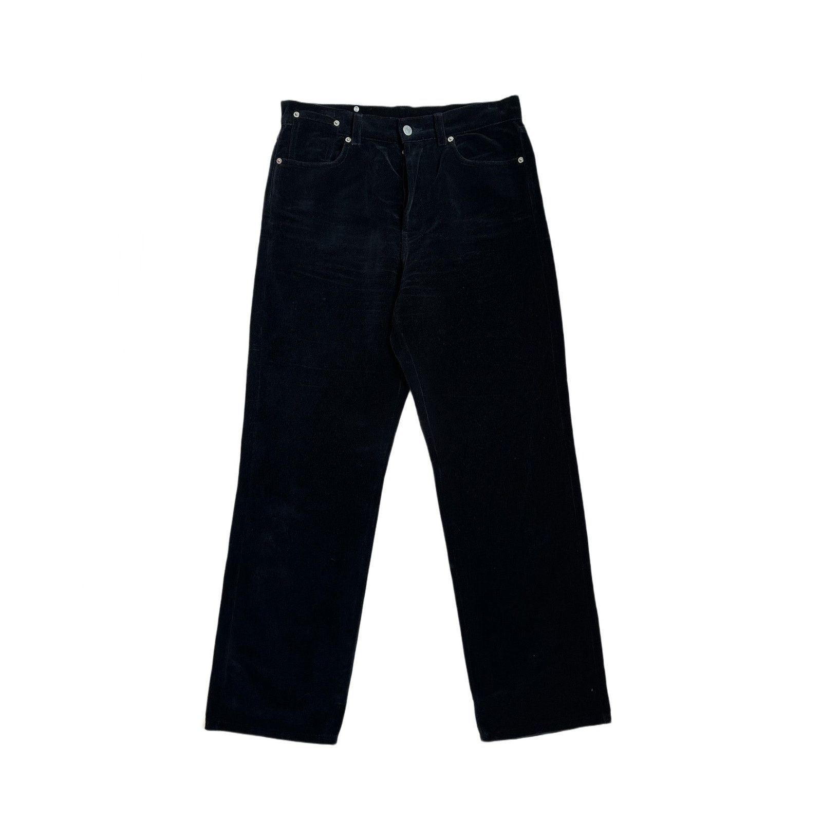 Dries Van Noten Dries Van Noten Velour Trousers Size US 30 / EU 46 - 1 Thumbnail