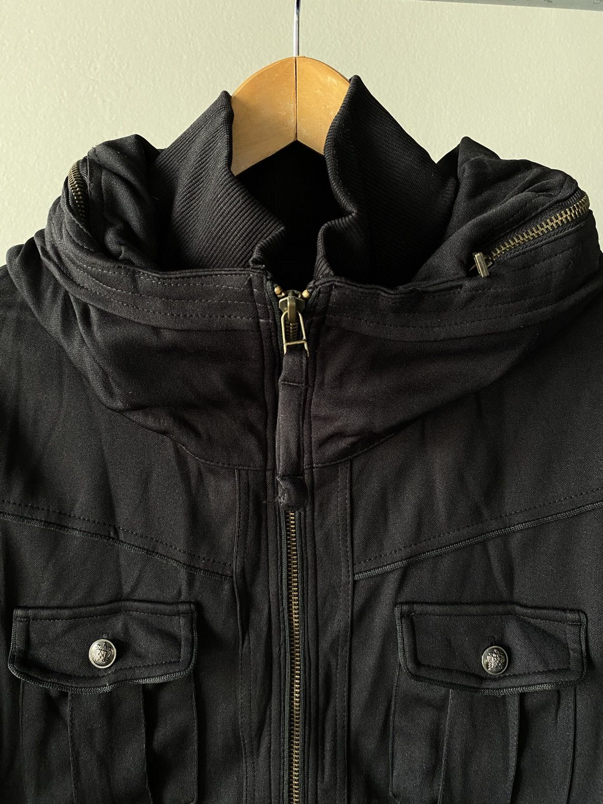 Other Crazy Devil Black Punk Zip Hoodie Jacket with Front Pockets. Size US S / EU 44-46 / 1 - 3 Thumbnail