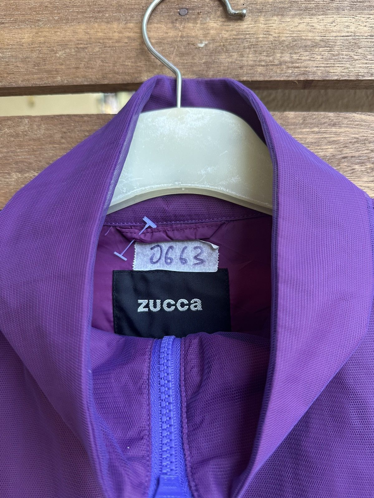 CABANE de ZUCCa Zucca Issey Miyake Nylon Zipper Jacket Size M / US 6-8 / IT 42-44 - 4 Thumbnail