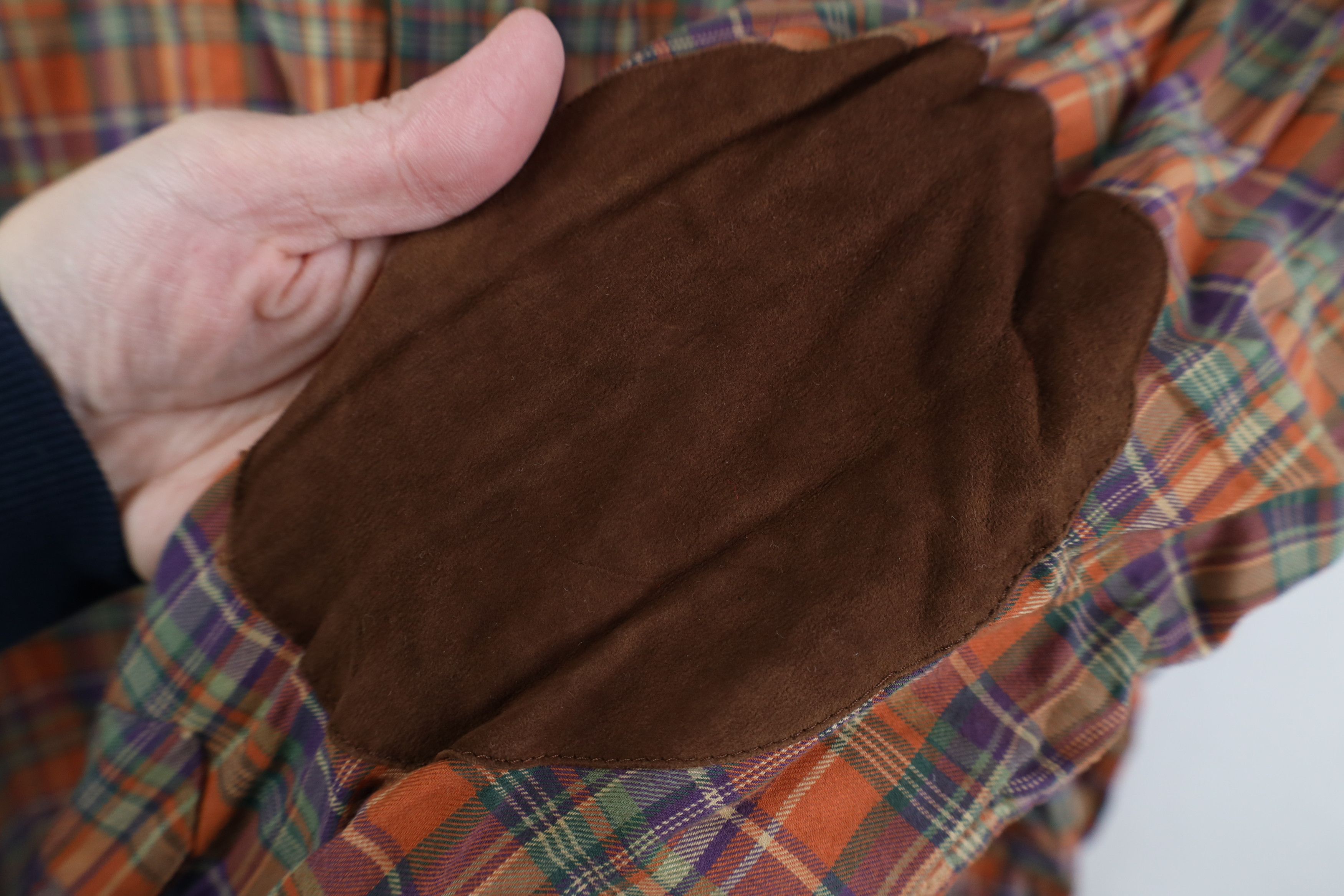 Ralph Lauren Vintage 90s Ralph Lauren Flannel Elbow Patch Button Shirt Size US XL / EU 56 / 4 - 6 Thumbnail