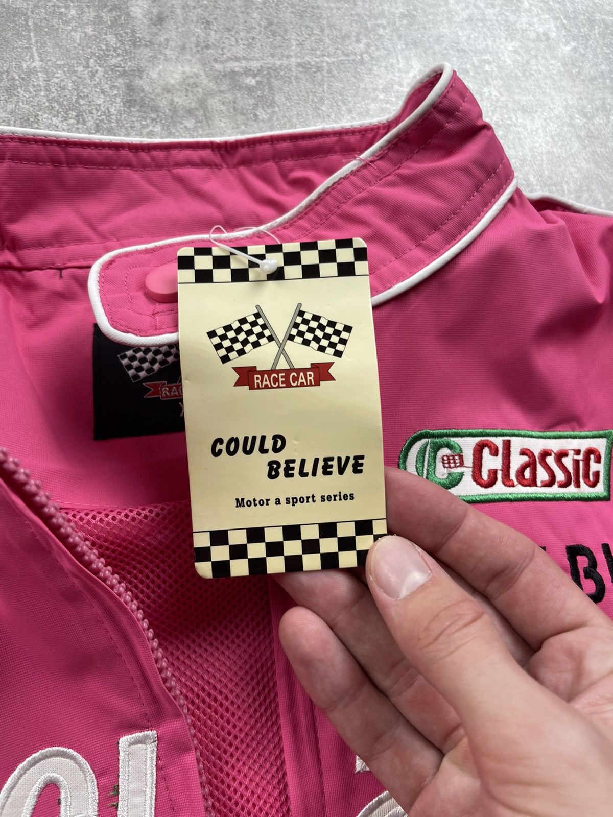 Vintage Vintage Classic Nascar Driver Pink Racing Jacket Size XL Size XL / US 12-14 / IT 48-50 - 12 Thumbnail