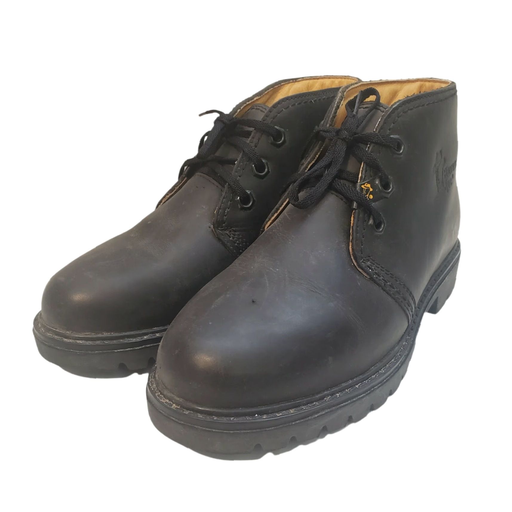 Havana Joe Black Leather Men’s Chukka Boots Spain Size 45 US 12 Mr Panama Jack Black Waxy Waterproof Havana Joe Chukka Boots main image 2