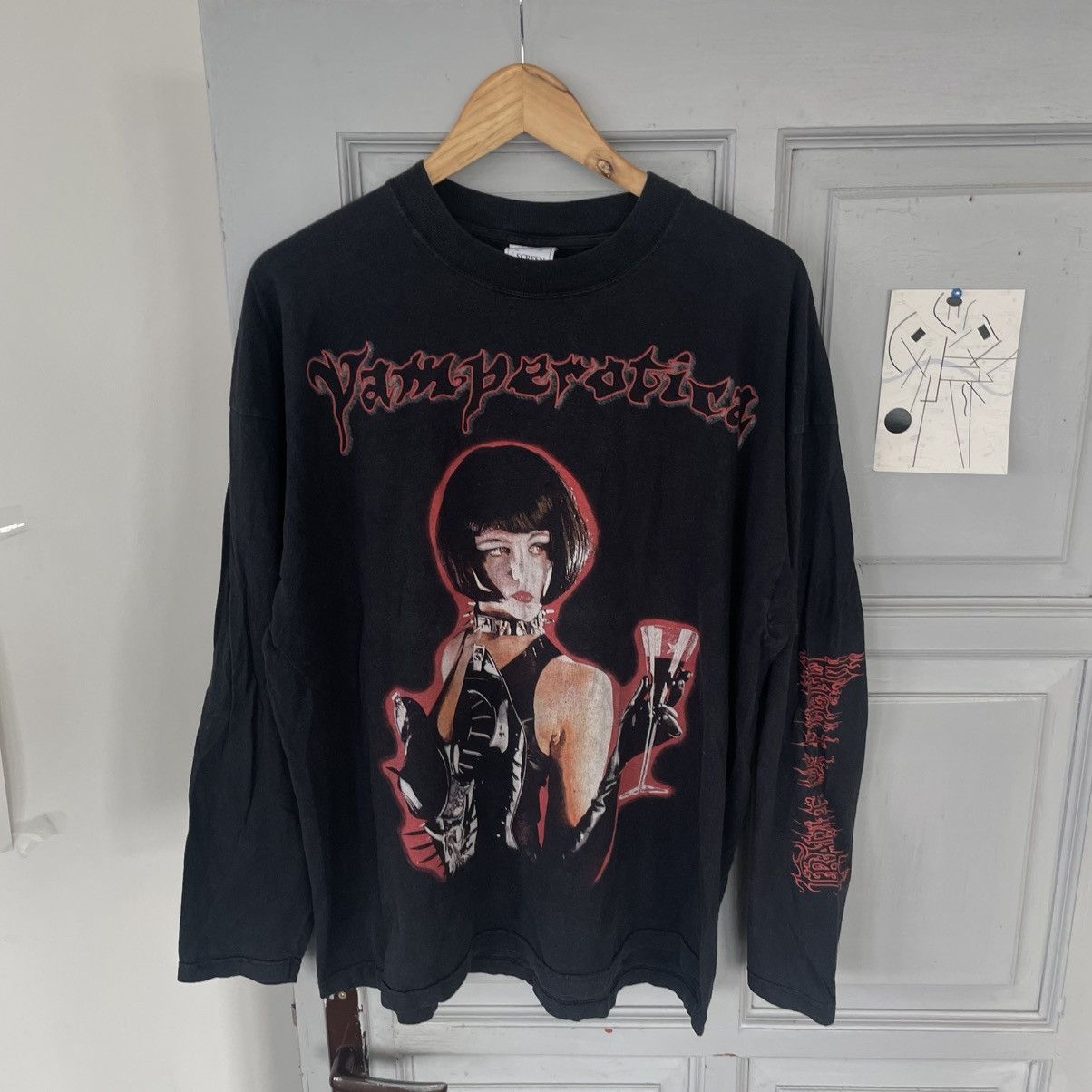 Band Tees Vintage 1999 Cradle Of Filth Vamperotica Longsleeve shirt Size US XL / EU 56 / 4 - 2 Thumbnail
