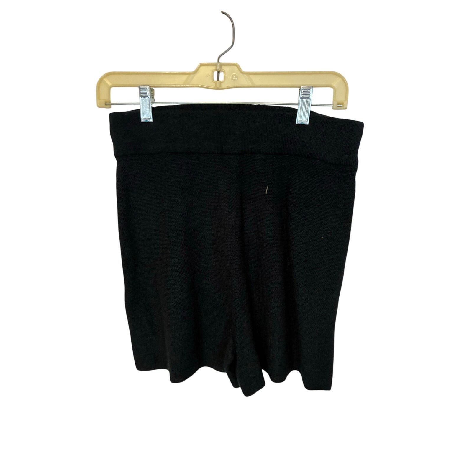 Free People Free People Beach Soft Knit Black Shorts S Loungewear Casual Size 24" / US 00 / IT 34 - 4 Thumbnail