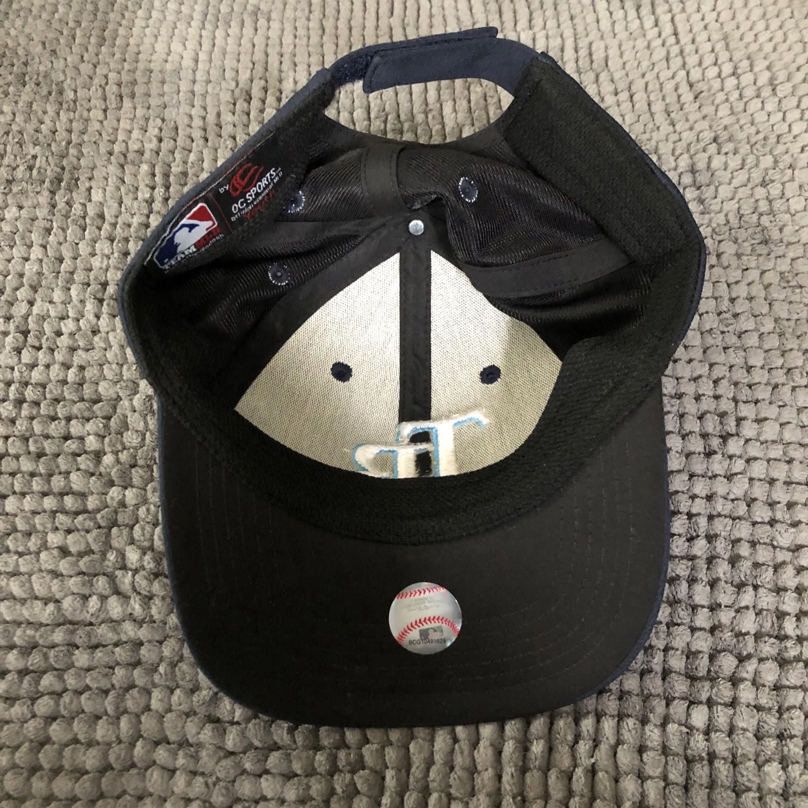 Designer MLB Tampa Bay Rays Hat Blue Youth OSFM Size ONE SIZE - 4 Thumbnail