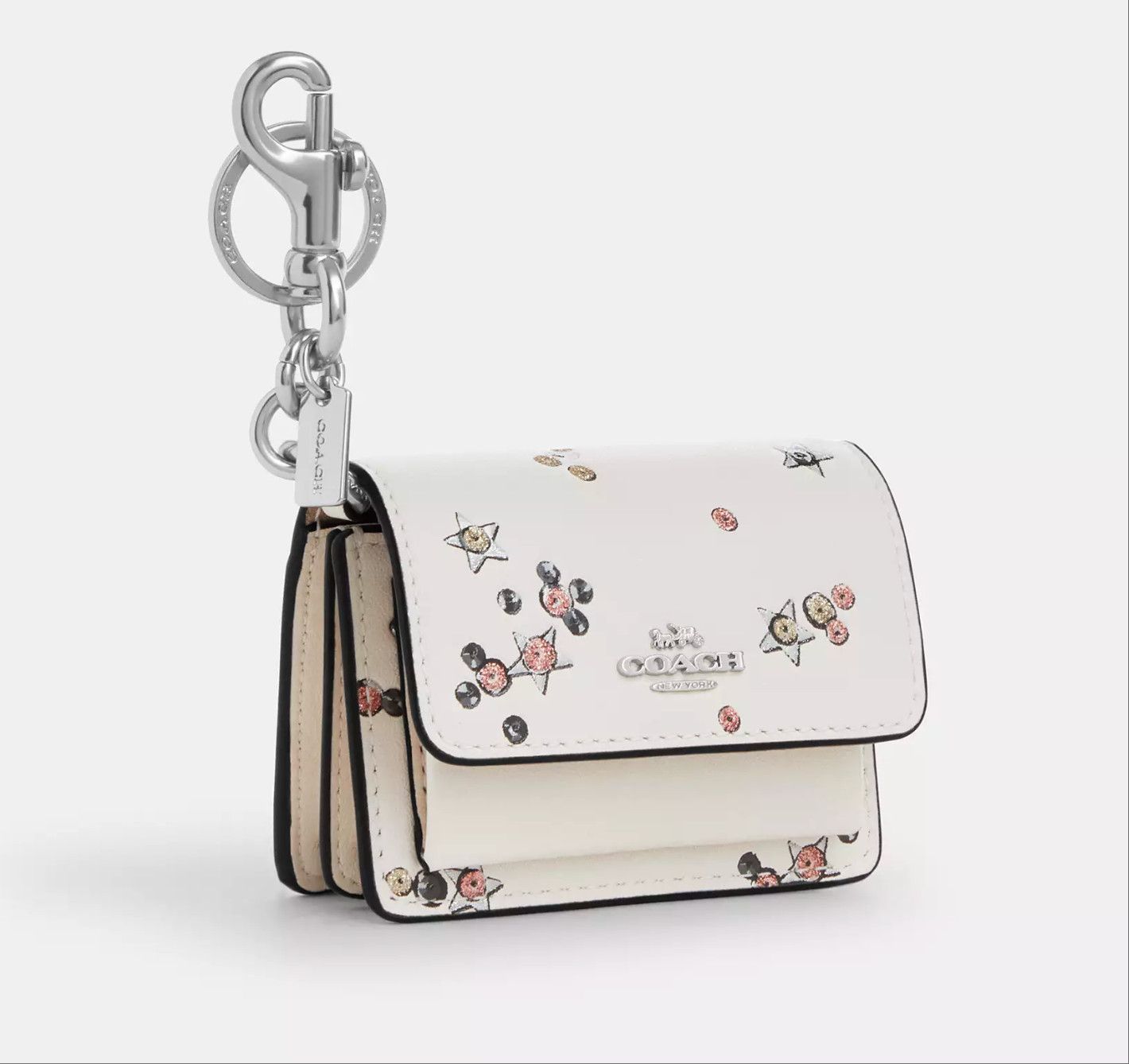 Coach Klare Bag Charm With Star Print CCF23 Size ONE SIZE - 5 Thumbnail