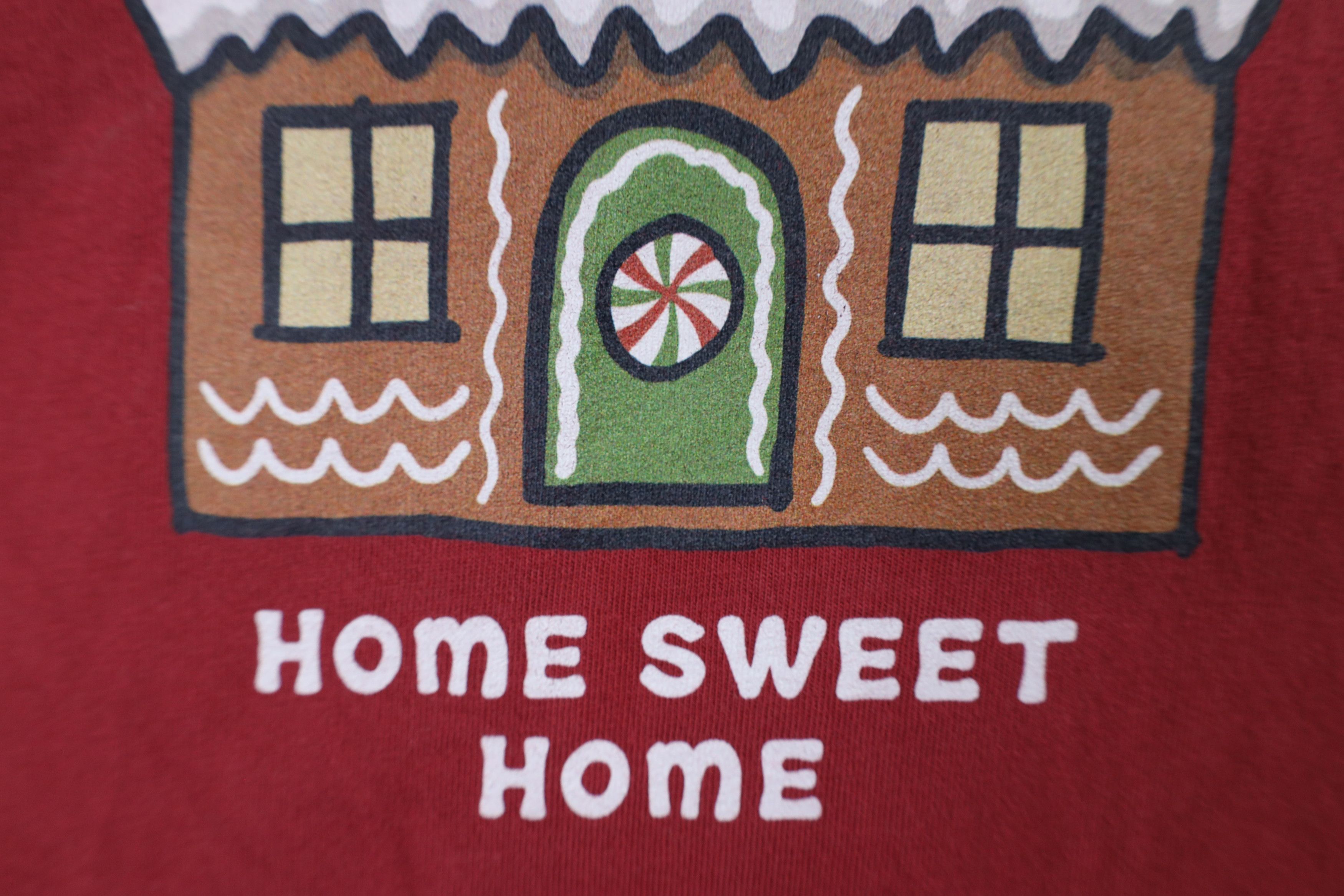 Life is Good × Vintage Life Is Good Christmas Home Sweet Home Long Sleeve T-Shirt Size L / US 10 / IT 46 - 6 Thumbnail