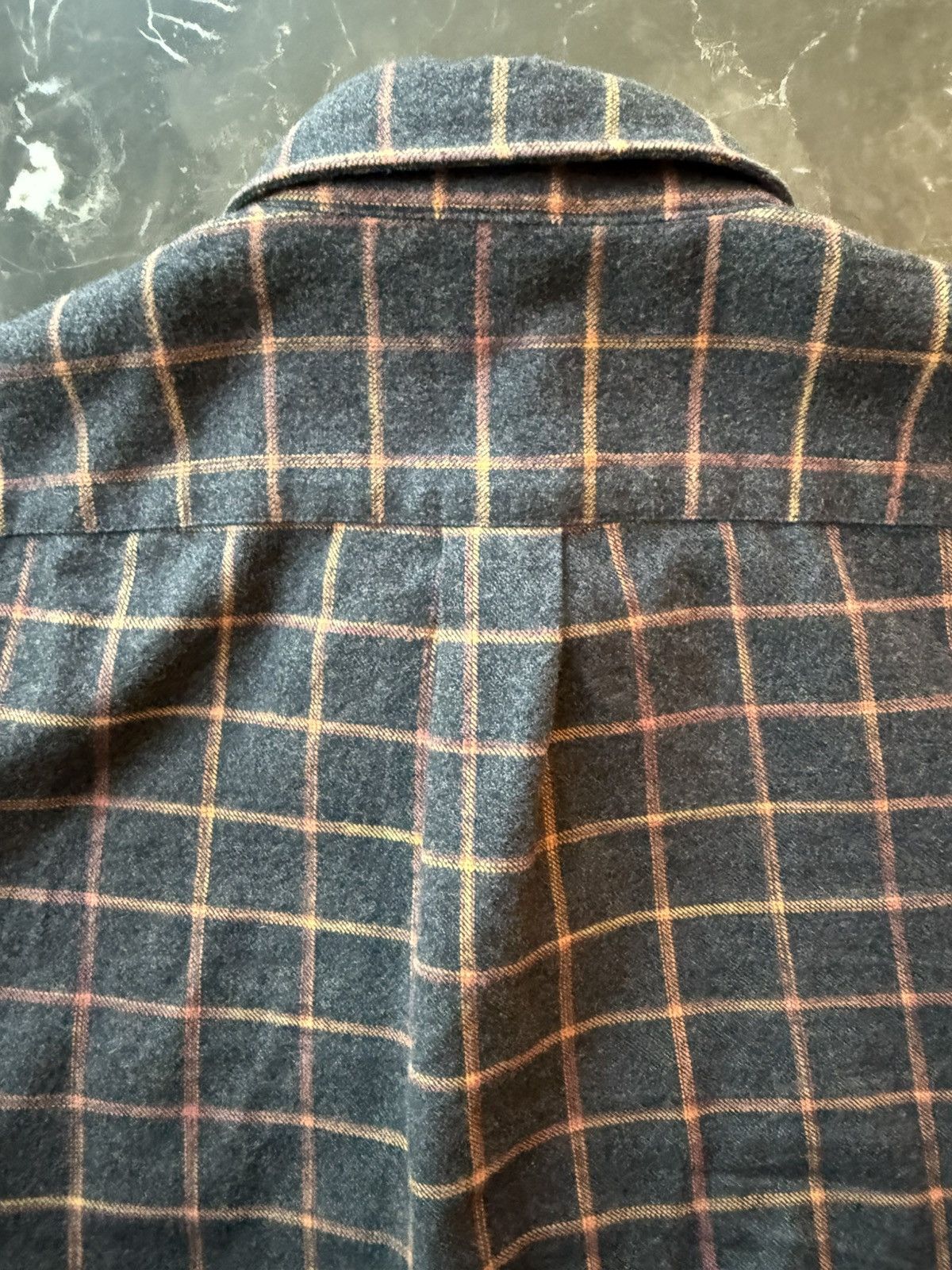 Steven Alan Steven Alan Flannel Button-Down Shirt — Size M | Charcoal Size US M / EU 48-50 / 2 - 10 Thumbnail