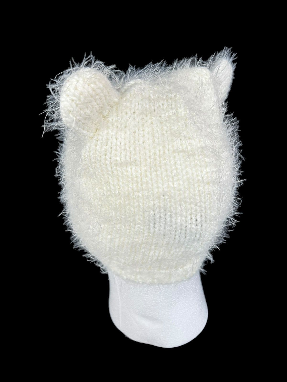 Japanese Brand × Kapital × Vintage Devil Horn Bunny Fur Beanie Hats Rare Japanese Style🎌 !!☠️💀 Size ONE SIZE - 4 Thumbnail