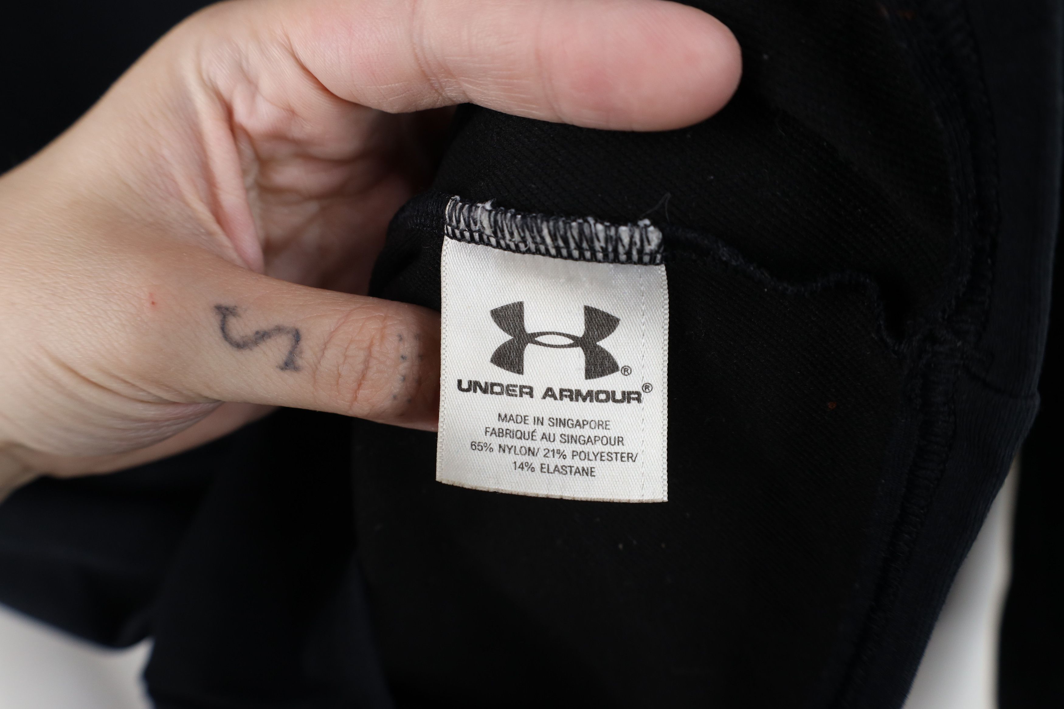 Under Armour × Vintage Under Armour ColdGear Compression Mock Neck T-Shirt Black Size US M / EU 48-50 / 2 - 9 Thumbnail