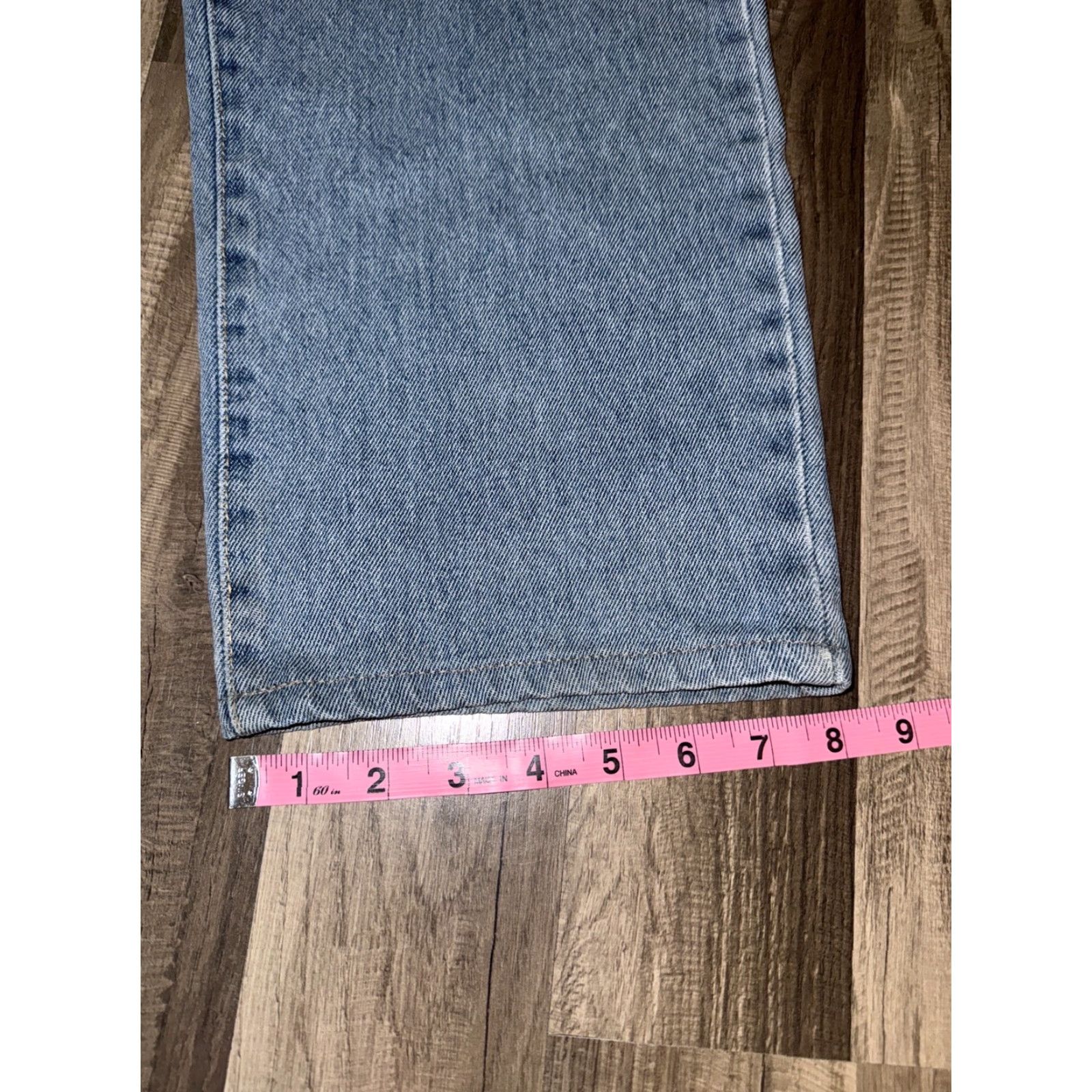 Calvin Klein VINTAGE Calvin Klein Jeans Denim Light Blue Straight 32x30 Mens Jeans Size US 32 / EU 48 - 2 Thumbnail