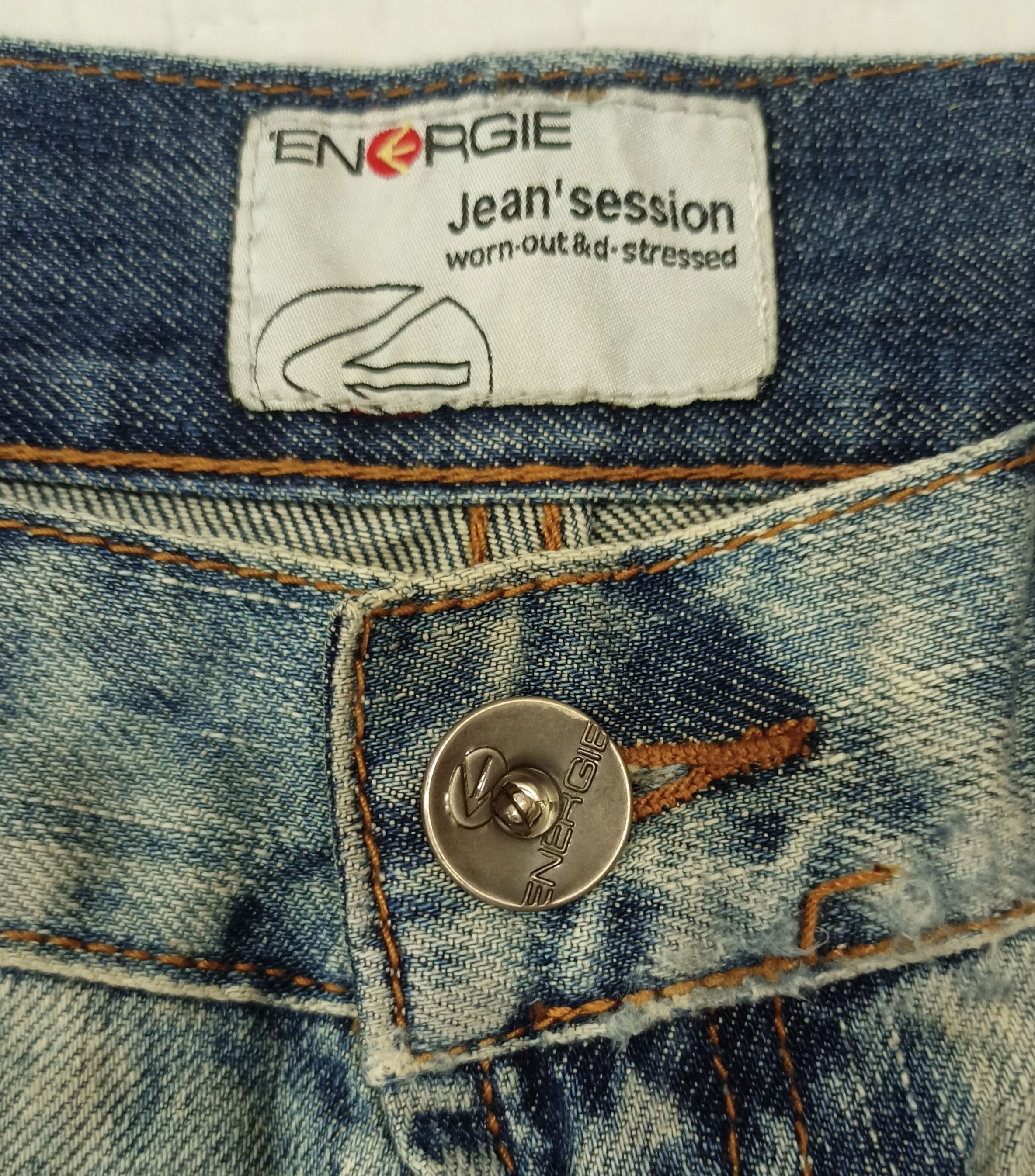 Energie Vintage Energie Bush Pants Whiskers Jeans Size US 28 / EU 44 - 14 Thumbnail